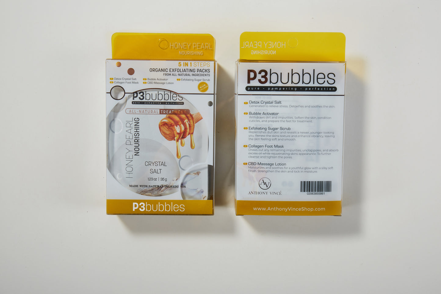 PEDICURE SPA 5-IN-1 KIT | HONEY PEARL