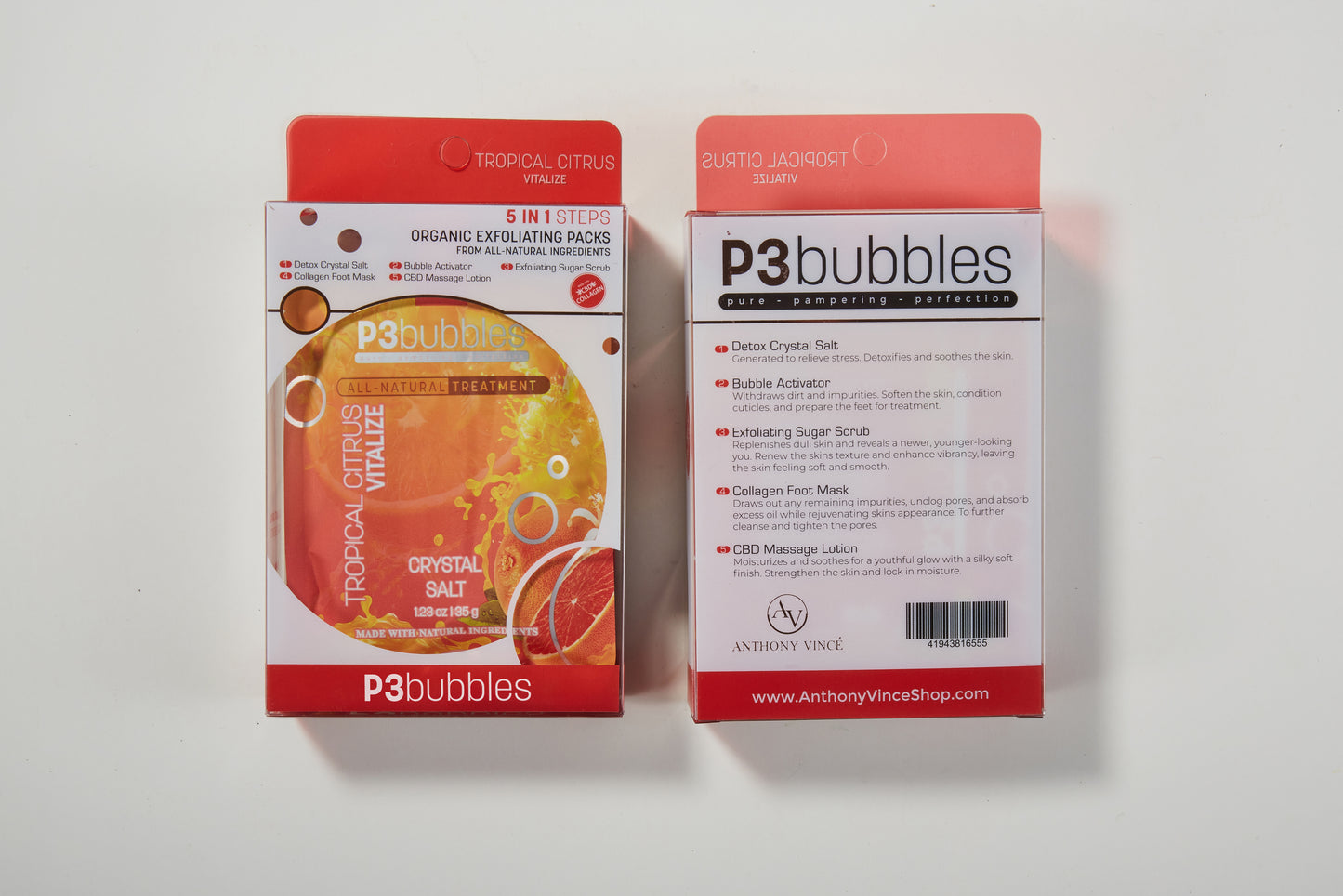 PEDICURE SPA 5-IN-1 KIT | TROPICAL CITRUS