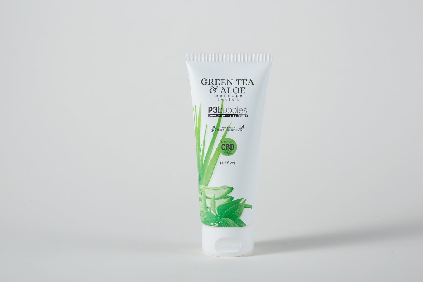 CBD MASSAGE LOTION | GREEN TEA & ALOE