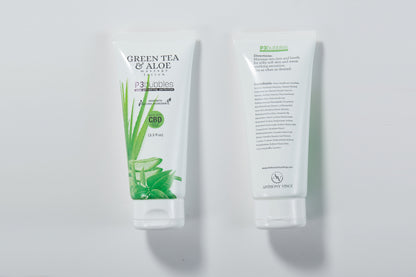 CBD MASSAGE LOTION | GREEN TEA & ALOE